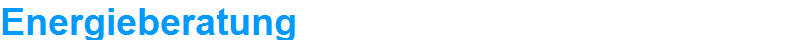 Energieberatung